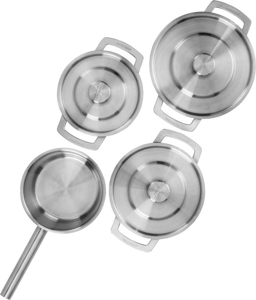Combekk Sada nerezového nádobí, 4 ks