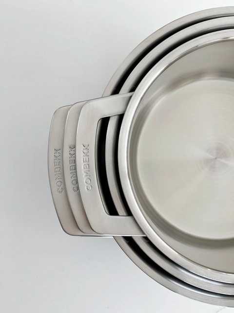 Combekk Sada nerezového nádobí, 4 ks