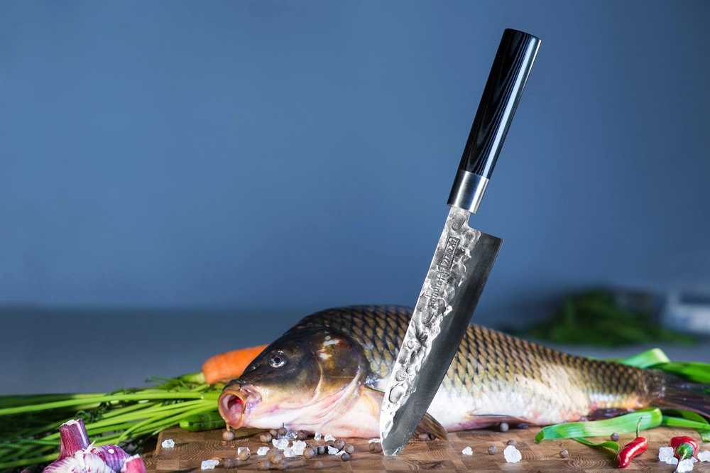 Samura Blacksmith Nůž Santoku, 18 cm