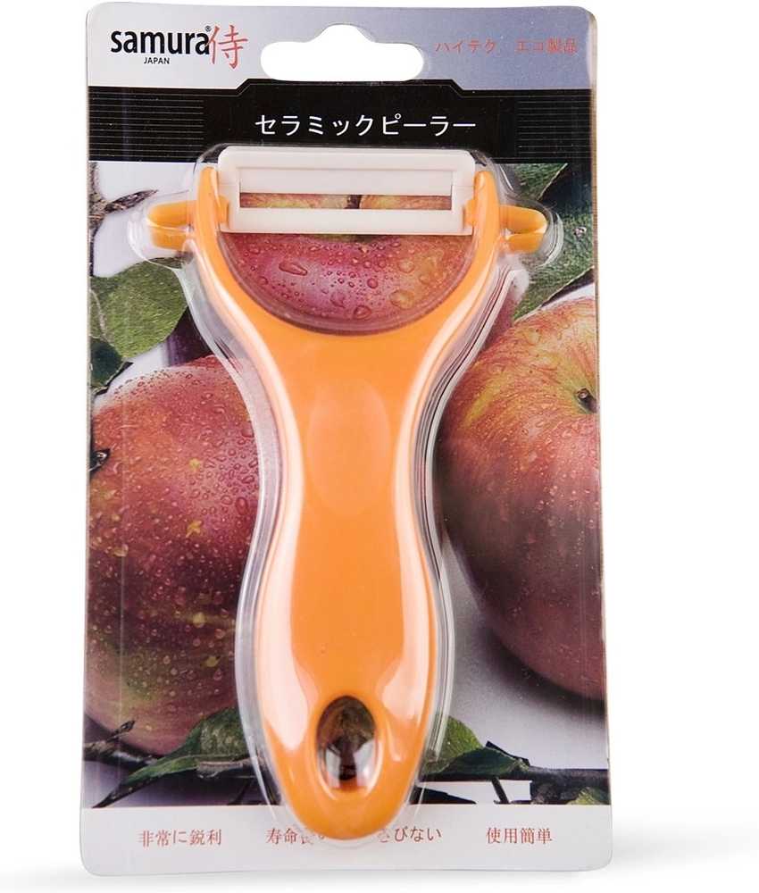 Samura keramická škrabka oranžová