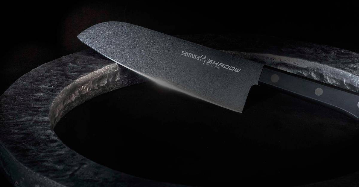 Samura shadow nůž santoku 17,5 cm