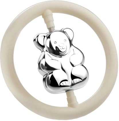 Zilverstad Chrastítko Medvídek (B90)