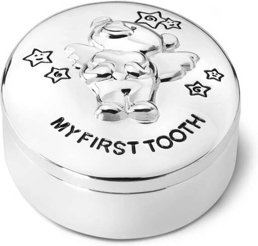 Zilverstad Krabička na první zoubek Medvídek Twinkle