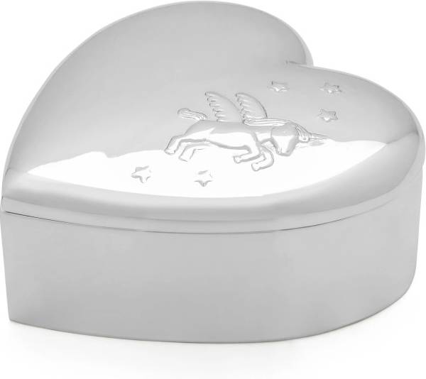 Zilverstad Krabička Srdíčko s jednorožcem