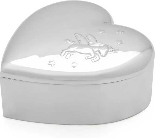 Zilverstad Krabička Srdíčko s jednorožcem