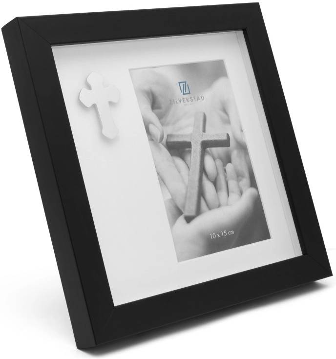 Zilverstad Fotorámeček s křížkem 10x15cm