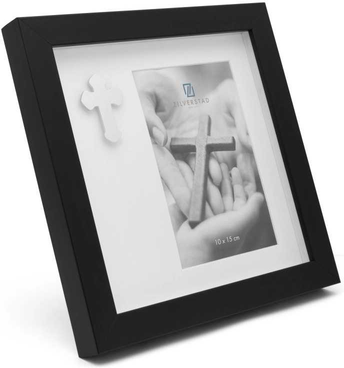 Zilverstad Fotorámeček s křížkem 10x15cm