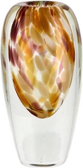 Villa Collection Skleněná váza Otea Rose/Light yellow/Brown