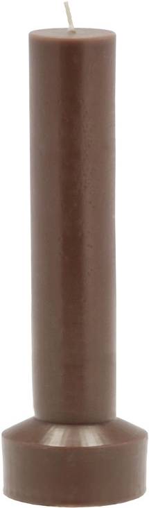 Villa Collection Svíčka Hvils 8x23 cm Brown
