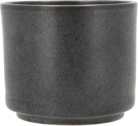 Villa Collection Kameninový květináč Leer 17x15 cm Black