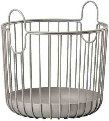 Zone Denmark Úložný kovový košík Inu Taupe 20x20 cm