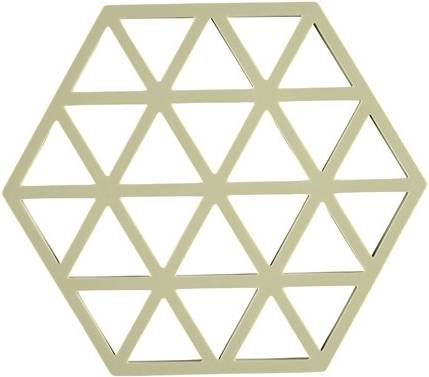 Zone Denmark Silikonová podložka pod horké Triangles Matcha Green