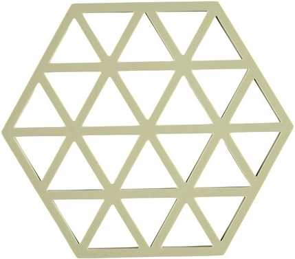 Zone Denmark Silikonová podložka pod horké Triangles Matcha Green