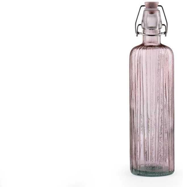 Bitz Skleněná láhev na vodu 0,75 l Light pink