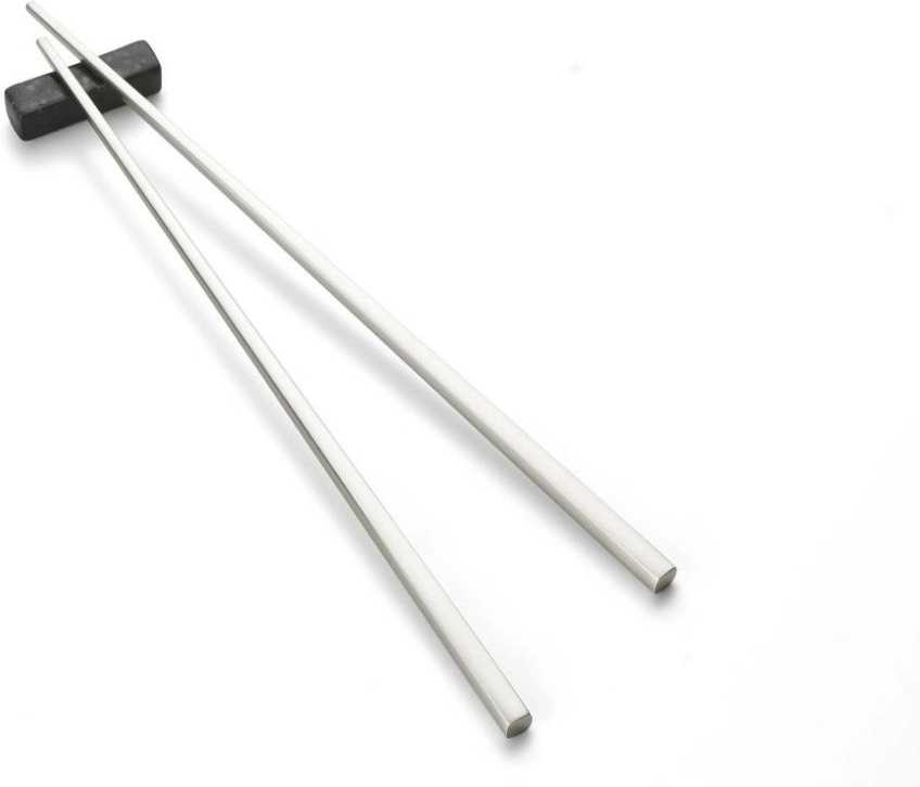 Bitz Jídelní hůlky se stojánkem Steel