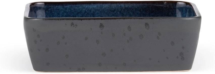 Bitz Kameninová zapékací mísa 19x14 cm Black/Dark Blue
