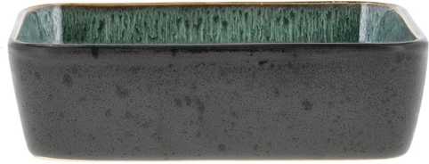 Bitz Kameninová zapékací mísa 19x14 cm Black/Green