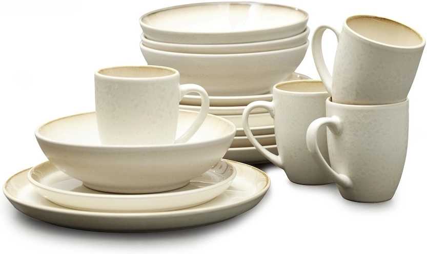 Bitz Sada nádobí Cream (16 ks)