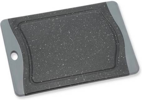 Holm Plastové prkénko na krájení 20x14x0,8 cm Black