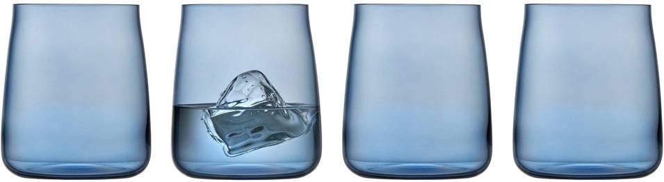 Lyngby Glas Sklenice na vodu Zero 42 cl (4ks) Blue