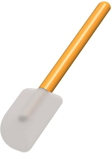 Rosti Kuchyňská stěrka na těsto Classic L Curry