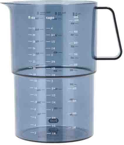 Rosti Kuchyňská odměrka Mensura 1000 ml Dusty Blue SAN