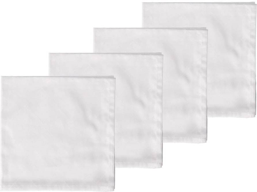 Södahl Ubrousek Tiles Damask Optical white (sada 4 ks)