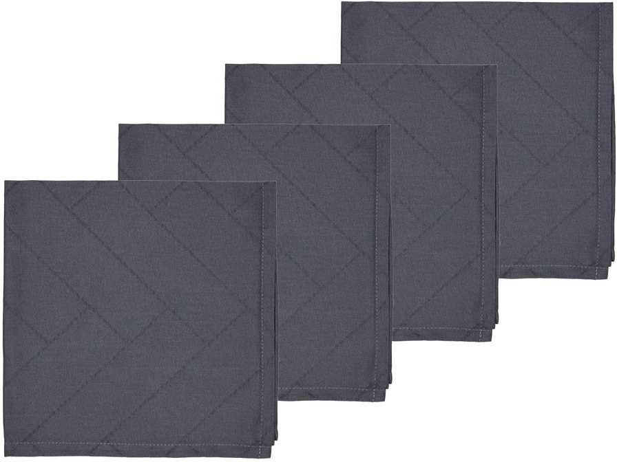 Södahl Ubrousek Tiles Damask Ash (sada 4 ks)