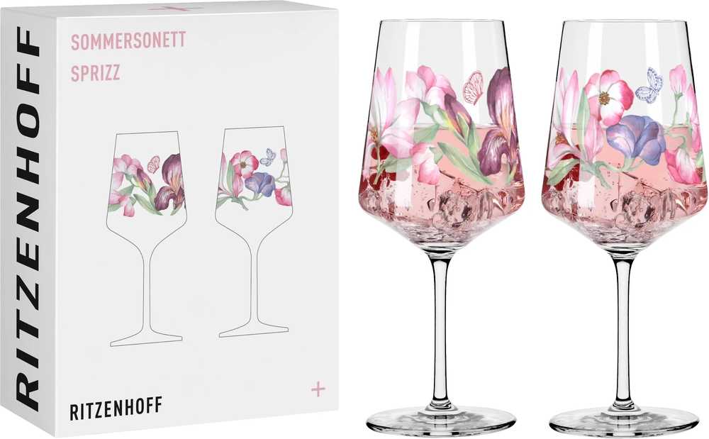 Ritzenhoff Summer Sonett Sada sklenic na aperitiv Dominique Tage, 2 ks