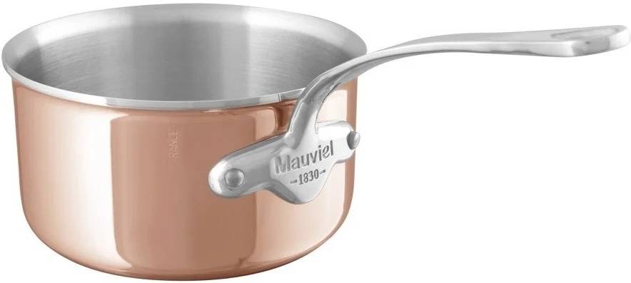 Mauviel M'6s omáčník 18 cm rukojeť nerez