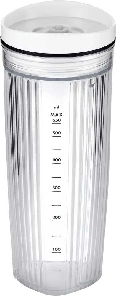 Zwilling ENFINIGY Smoothie -Maker Nádoba 600 ml + víko  + vacuum víko 3 ks bílá