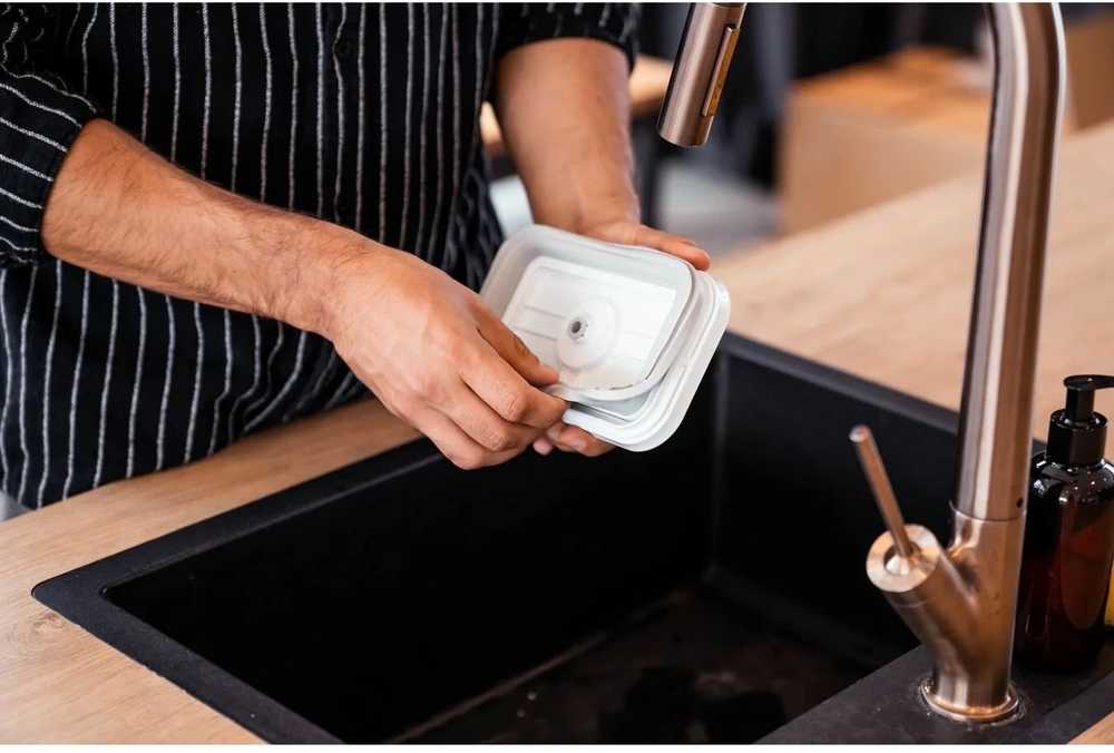 Zwilling Vacuum dóza na potraviny skleněná M 0,9l