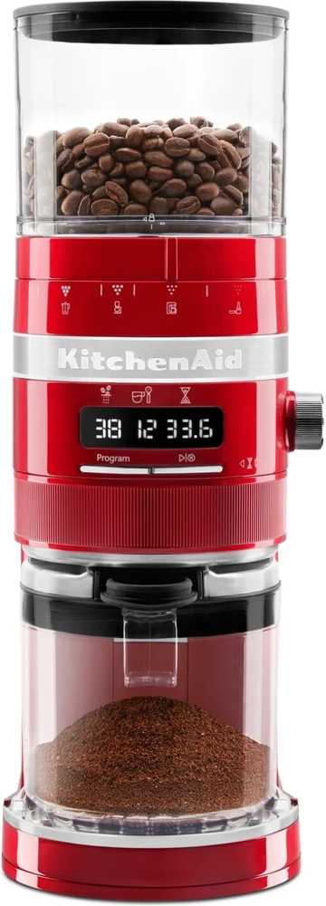 KitchenAid Artisan mlýnek na kávu 5KCG8433 červená metalíza