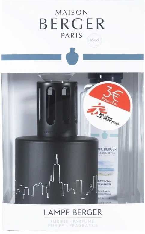 Maison Berger Paris BERGER MSF 0,22l náplň Ocean Breeze/Vůně oceánu 0,25l černá