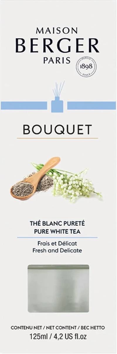 Maison Berger Paris BERGER Pure white tea/Čistý bílý čaj difuzér s náplní kostka 0,125l
