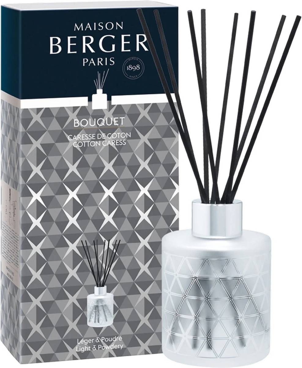 Maison Berger Paris BERGER Geode difuzér přednaplněný 0,115l Cotton Caress/Bavlněná péče ojíněný