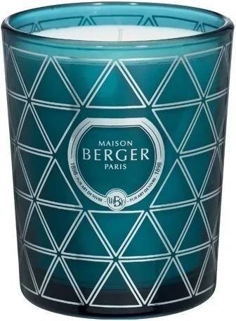 Maison Berger Paris BERGER Geode svíčka 180g Under the Olive Tree / Pod Olivovníkem modrá