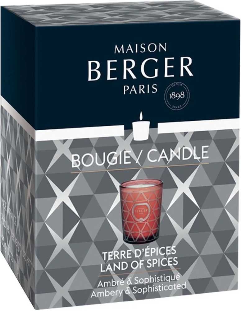 Maison Berger Paris BERGER Geode svíčka 180g Land of Spices/Země koření papriková
