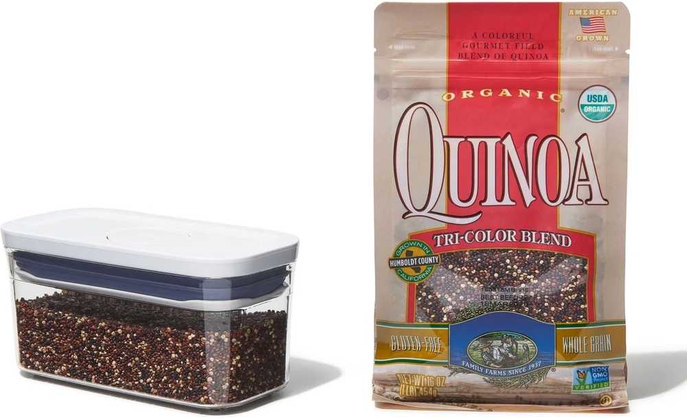 OXO POP Dóza na potraviny 0,4 l obdélník úzký