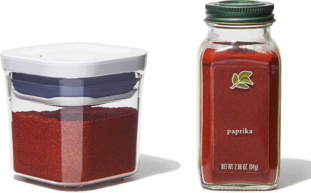 OXO POP Dóza na potraviny 0,2 l čtverec mini