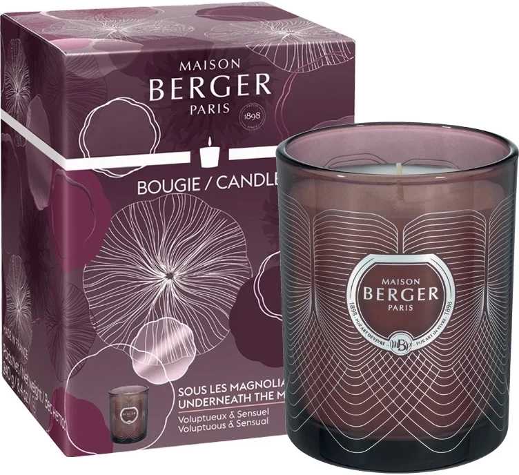 Maison Berger Paris BERGER Molecule svíčka 240g Underneath the Magnolias / Pod magnóliemi švestková (EOL)