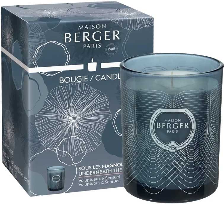 Maison Berger Paris BERGER Molecule svíčka 240g Underneath the Magnolias / Pod magnóliemi švestková (EOL)