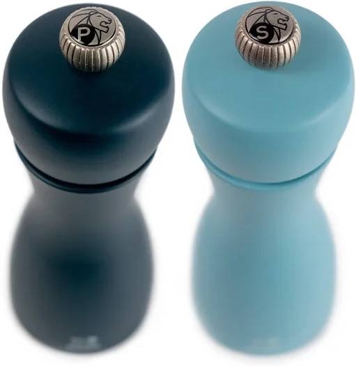 Peugeot TAHITI set mlýnek na pepř a sůl 15 cm AIR modrá