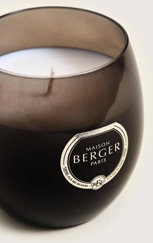 Maison Berger Paris BERGER Holly svíčka Ambrový prach 200g hnědá