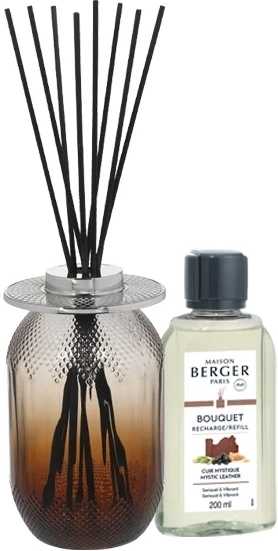 Maison Berger Paris BERGER Evanescence tyčinkový difuzér s náplní Mystická kůže 0,2l šedý (EOL)