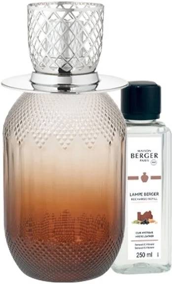 Maison Berger Paris BERGER Evanesce lampa s náplní Mystická kůže 0,25l šedá (EOL)