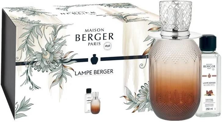Maison Berger Paris BERGER Evanesce lampa s náplní Mystická kůže 0,25l šedá (EOL)