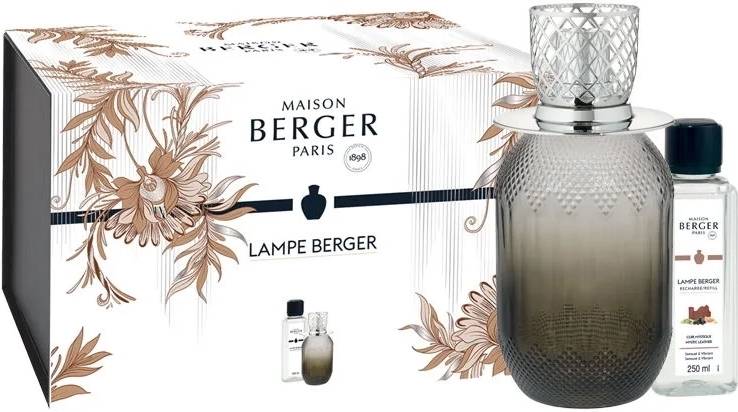 Maison Berger Paris BERGER Evanesce lampa s náplní Mystická kůže 0,25l šedá (EOL)