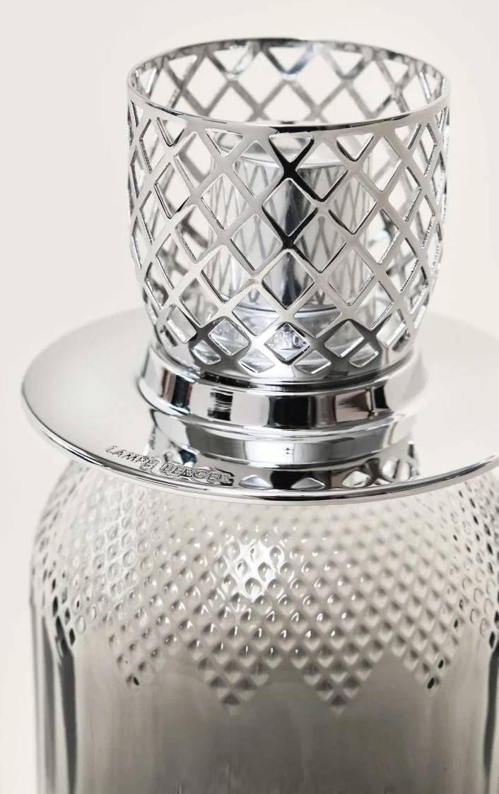 Maison Berger Paris BERGER Evanesce lampa s náplní Mystická kůže 0,25l šedá (EOL)