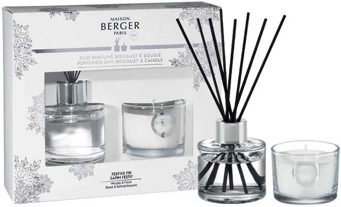 Maison Berger Paris BERGER Winter mini duo Pod Vánočním stromem difuzér 0,08l + svíčka 80g ojíněný  